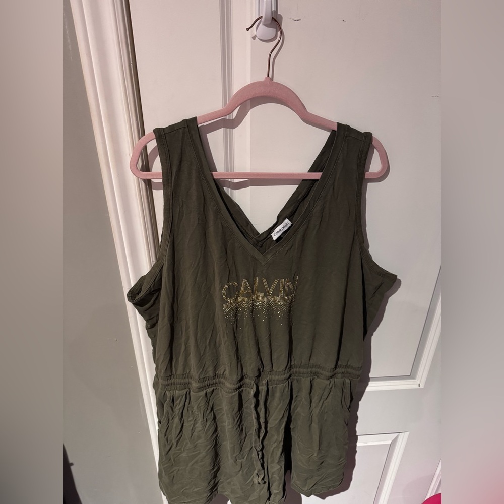Calvin Klein Sleeveless Romper